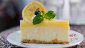 Lemon Cheese cake Recipe