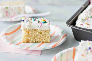 Bakery-Style Vanilla Birthday Cake Recipe
